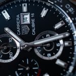 TAG Heuer Connected ACBF2A80 (Onbekend (willekeurig serienummer)) - Zwart wijzerplaat 45mm Titanium (4/8)