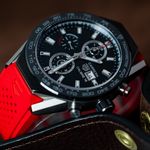 TAG Heuer Connected ACBF2A80 (Onbekend (willekeurig serienummer)) - Zwart wijzerplaat 45mm Titanium (5/8)