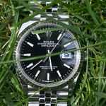 Rolex Datejust 36 126234 (2022) - Zwart wijzerplaat 36mm Staal (2/7)