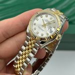 Rolex Lady-Datejust 279173 (2024) - Zilver wijzerplaat 28mm Goud/Staal (7/8)