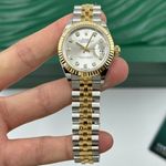 Rolex Lady-Datejust 279173 (2024) - Zilver wijzerplaat 28mm Goud/Staal (5/8)