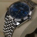 Rolex Datejust 41 126334 (2023) - Blauw wijzerplaat 41mm Staal (4/7)