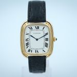 Cartier Vintage 9705 (1975) - Wit wijzerplaat 35mm Geelgoud (3/7)