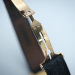 Cartier Vintage 9705 (1975) - Wit wijzerplaat 35mm Geelgoud (6/7)