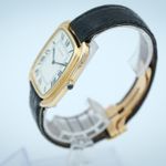 Cartier Vintage 9705 (1975) - Wit wijzerplaat 35mm Geelgoud (5/7)