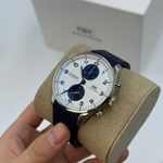 IWC Portuguese Chronograph IW371620 (2023) - Wit wijzerplaat 41mm Staal (5/8)