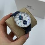 IWC Portuguese Chronograph IW371620 (2023) - Wit wijzerplaat 41mm Staal (6/8)