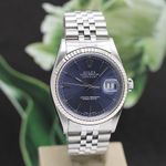 Rolex Datejust 36 16234 (2000) - Blue dial 36 mm Steel case (6/8)