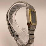 Cartier Santos 2961 (1985) - Grey dial 29 mm Gold/Steel case (5/8)