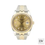 Rolex Datejust 41 126333 (2023) - Champagne dial 41 mm Gold/Steel case (3/8)