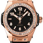 Hublot Big Bang 465.OX.1180.RX.1204 (2023) - Zwart wijzerplaat 39mm Roségoud (1/1)