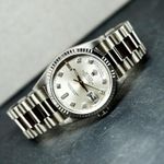 Rolex Day-Date 36 18239 (1990) - Zilver wijzerplaat 36mm Witgoud (4/6)