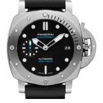 Panerai Luminor Submersible PAM02973 (2024) - Zwart wijzerplaat 42mm Staal (1/1)