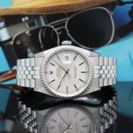 Rolex Datejust 36 16220 (2001) - Silver dial 36 mm Steel case (1/8)