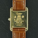 Cartier Tank 366001 (1990) - Silver dial 20 mm Silver case (3/8)