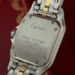 Cartier Panthère 1120 (1995) - Champagne wijzerplaat 22mm Goud/Staal (5/8)