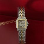 Cartier Panthère 1120 (1995) - Champagne dial 22 mm Gold/Steel case (1/8)