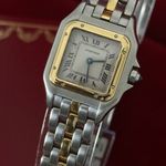 Cartier Panthère 1120 (1995) - Champagne wijzerplaat 22mm Goud/Staal (3/8)