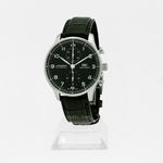 IWC Portuguese Chronograph IW371609 (2024) - Black dial 41 mm Steel case (1/1)