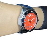 TAG Heuer Aquaracer 300M WBP201F.BA0632 (2024) - Oranje wijzerplaat 43mm Staal (6/8)