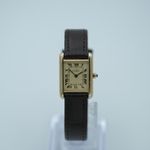 Cartier Tank Vermeil 3 66001 (1990) - White dial 21 mm Silver case (2/8)