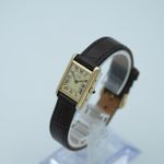 Cartier Tank Vermeil 3 66001 (1990) - White dial 21 mm Silver case (3/8)