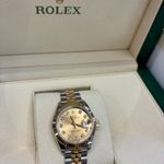 Rolex Lady-Datejust 279173G (2025) - Champagne dial 28 mm Gold/Steel case (6/8)