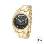 Rolex Day-Date 40 228238 (2024) - Black dial 40 mm Yellow Gold case (4/8)