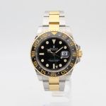 Rolex GMT-Master II 116713LN (2014) - Black dial 40 mm Gold/Steel case (1/8)