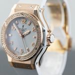Hublot Big Bang 38 mm 361.PE.2010.RW.1104 (2018) - White dial 38 mm Rose Gold case (8/8)