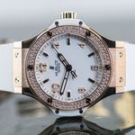 Hublot Big Bang 38 mm 361.PE.2010.RW.1104 (2018) - White dial 38 mm Rose Gold case (2/8)