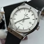 Hublot Classic Fusion 542.nx.2611.rx (2024) - Silver dial 42 mm Titanium case (1/8)