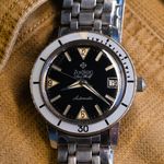 Zodiac Sea Wolf 1750B (1963) - Zwart wijzerplaat 35mm Staal (7/8)