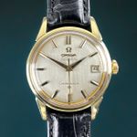 Omega Constellation 14393 (1960) - White dial 34 mm Gold/Steel case (1/8)