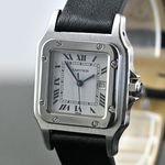 Cartier Santos 2960 (1980) - Wit wijzerplaat 29mm Staal (5/8)