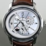 Audemars Piguet Millenary 26150ST.OO.D084CU.01 (2009) - Zilver wijzerplaat 47mm Staal (7/8)