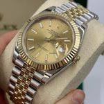 Rolex Datejust 41 126333 (2025) - Champagne wijzerplaat 41mm Goud/Staal (6/7)