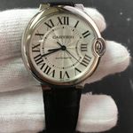 Cartier Ballon Bleu 36mm WSBB0028 (2022) - Zilver wijzerplaat 36mm Staal (1/1)