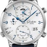 Glashütte Original Senator Cosmopolite 1-89-02-03-02-64 (2023) - Wit wijzerplaat 44mm Staal (1/1)