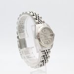 Rolex Lady-Datejust 69174 (1989) - Zilver wijzerplaat 26mm Staal (2/8)