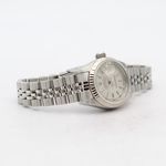 Rolex Lady-Datejust 69174 (1989) - Zilver wijzerplaat 26mm Staal (6/8)