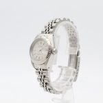 Rolex Lady-Datejust 69174 (1989) - Zilver wijzerplaat 26mm Staal (3/8)