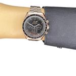 Omega Speedmaster Professional Moonwatch 310.60.42.50.01.001 (2021) - Black dial 42 mm Rose Gold case (7/8)