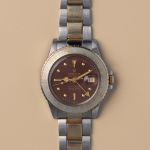 Rolex GMT-Master 16753 (1991) - Brown dial 40 mm Gold/Steel case (1/4)