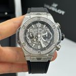 Hublot Big Bang Unico 421.NX.1170.RX.1104 (2023) - Transparent dial 44 mm Titanium case (5/8)