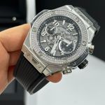 Hublot Big Bang Unico 421.NX.1170.RX.1104 (2023) - Transparant wijzerplaat 44mm Titanium (7/8)