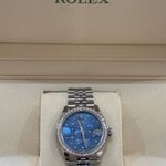 Rolex Datejust 31 278384RBR (2025) - Blue dial 31 mm Steel case (8/8)