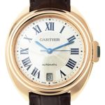 Cartier Clé de Cartier WGCL0013 (2022) - Silver dial 35 mm Rose Gold case (1/3)