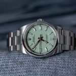 Rolex Oyster Perpetual 36 126000 (2025) - Groen wijzerplaat 36mm Staal (1/6)