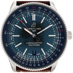 Breitling Navitimer A17326161C1P1 (2024) - Blauw wijzerplaat 41mm Staal (1/7)